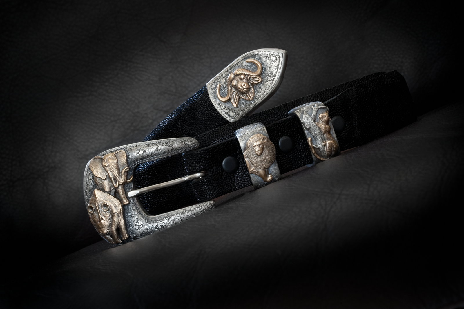 Clint Orms Fine Silver and Gold Embody African Safari