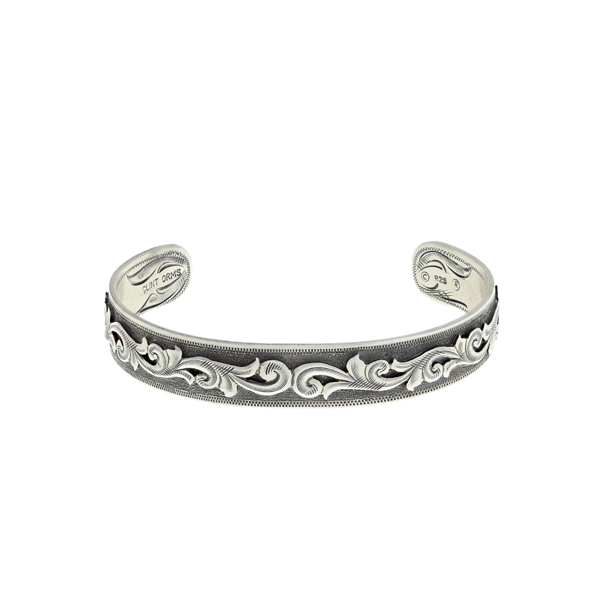 Bracelet 1852 Narrrow Sterling Silver Overlay – Clint Orms