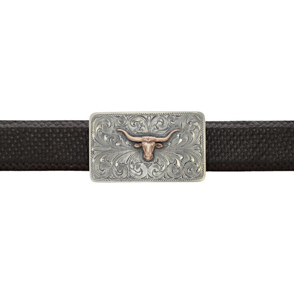 Zavala 1811 Rose Gold Longhorn Trophy Buckle - Clint Orms