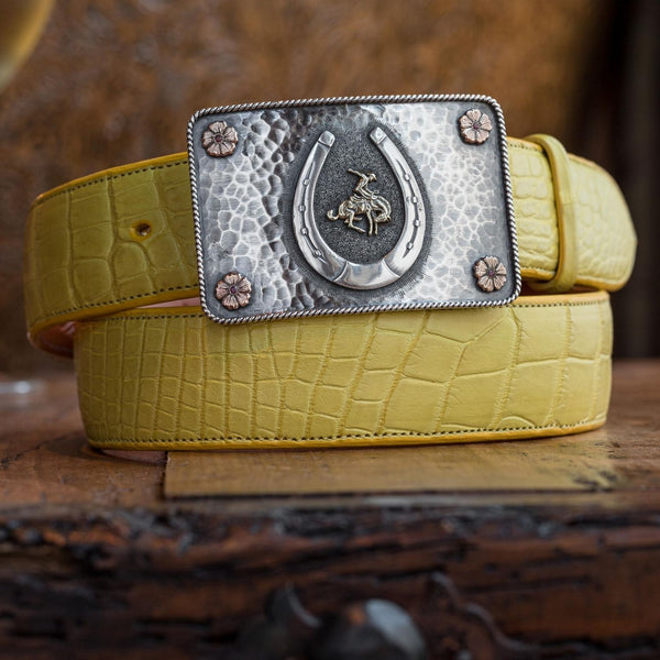 Bowie 1400 Lucky Bucking Bronc Trophy Buckle - Clint Orms