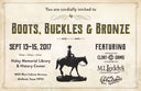 Design Your Own Custom Engraved Belt Buckle At the Boots, Buckles & Bronze Event