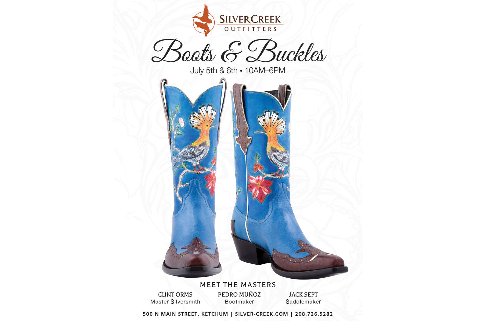 2019 Boots Buckles Meet The Masters. Clint Orms Engravers