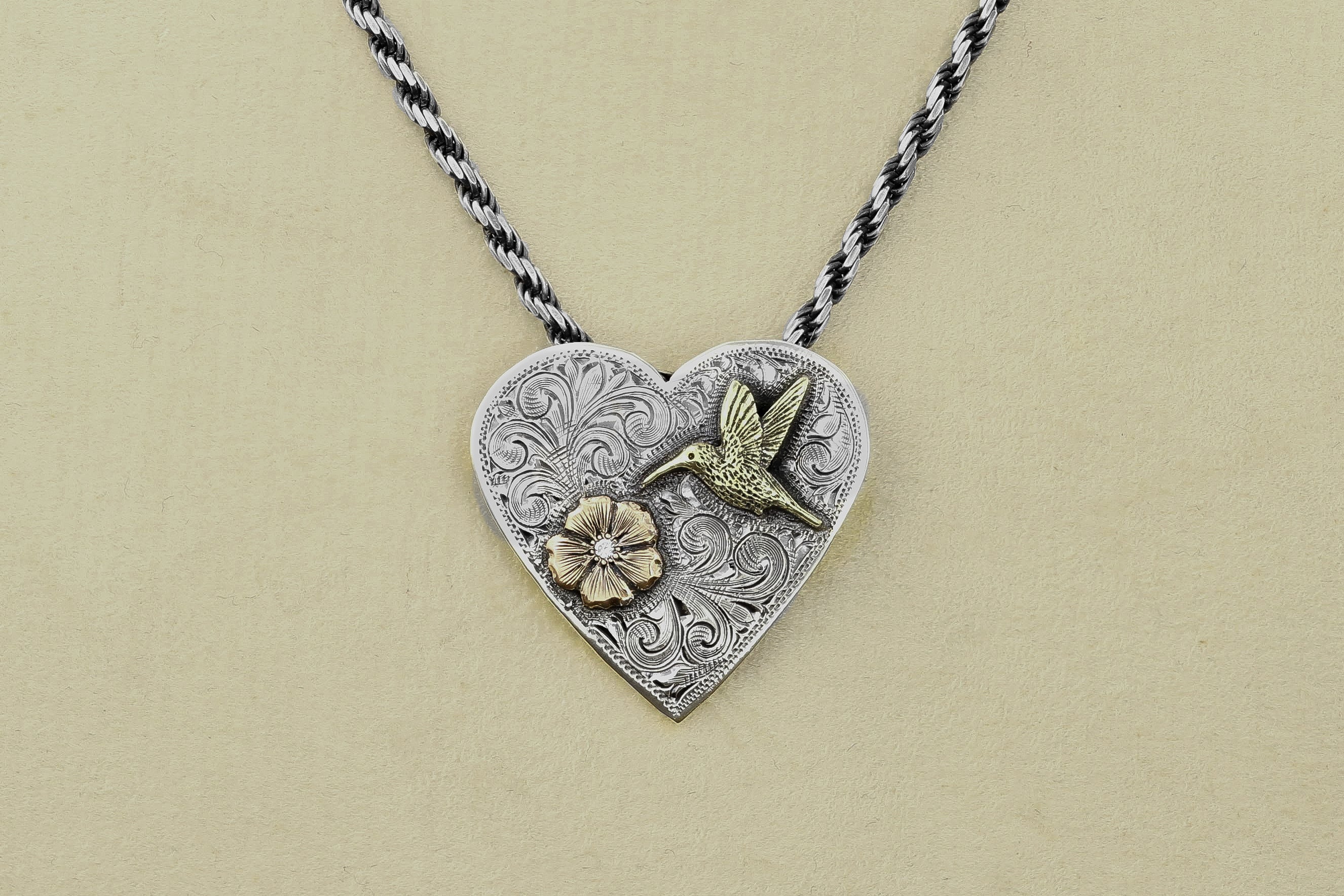 Handmade Sterling Silver & Gold Pendants – Clint Orms Engravers ...