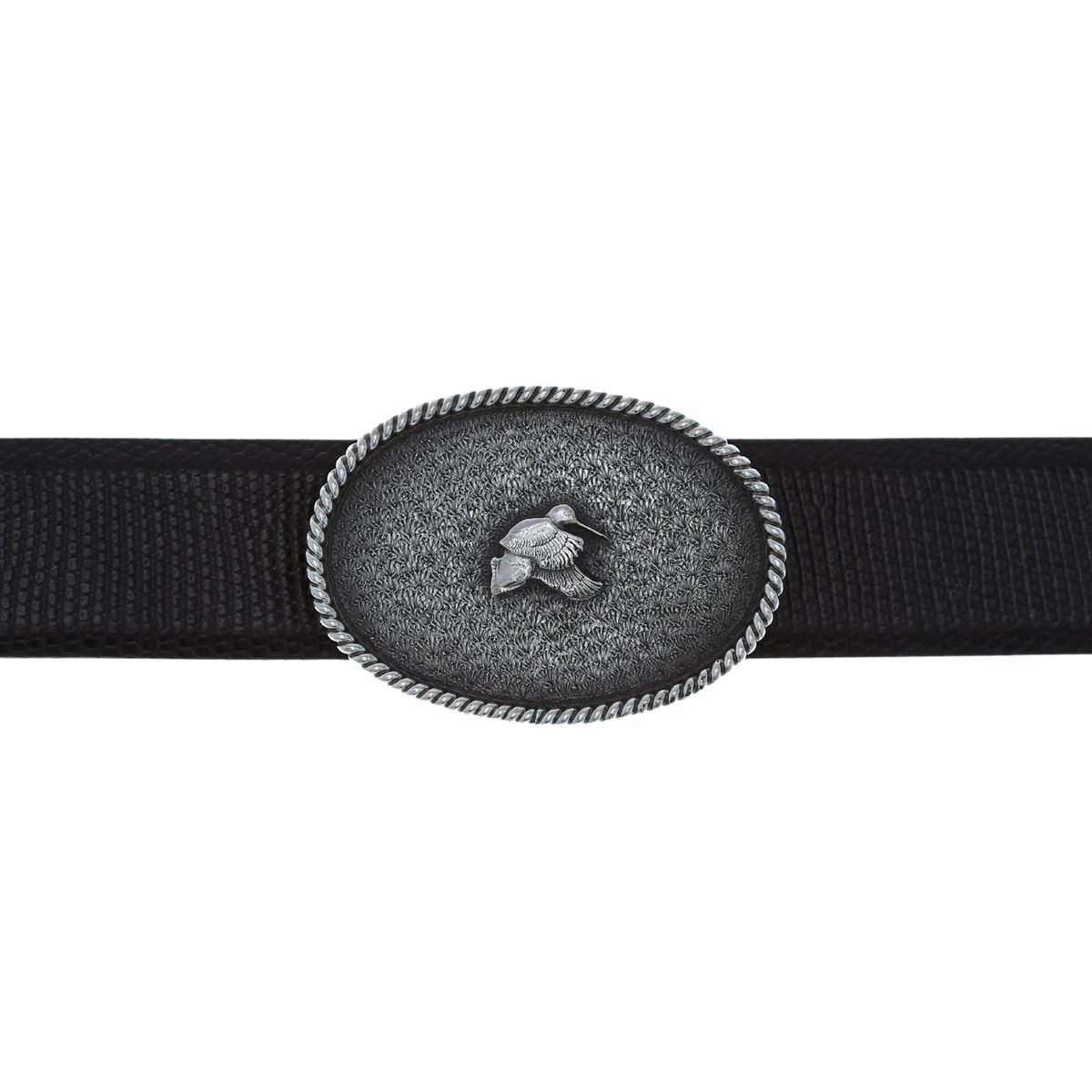 Hunt 1701 Sterling Silver Woodcock Trophy Buckle