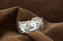 Bracelet 1860 Sterling Silver Scroll Overlays