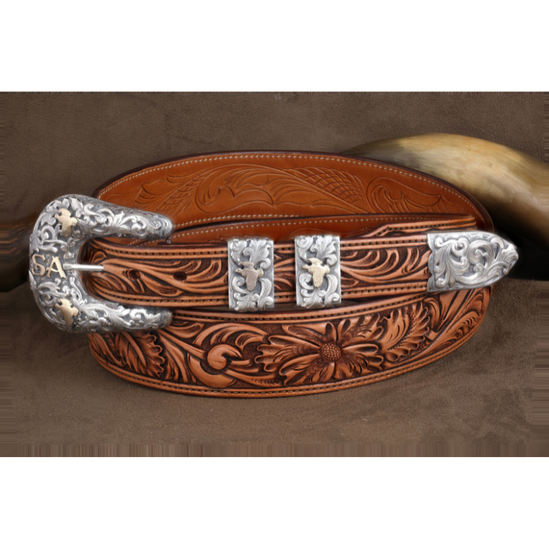 Custom belt buckles western deals