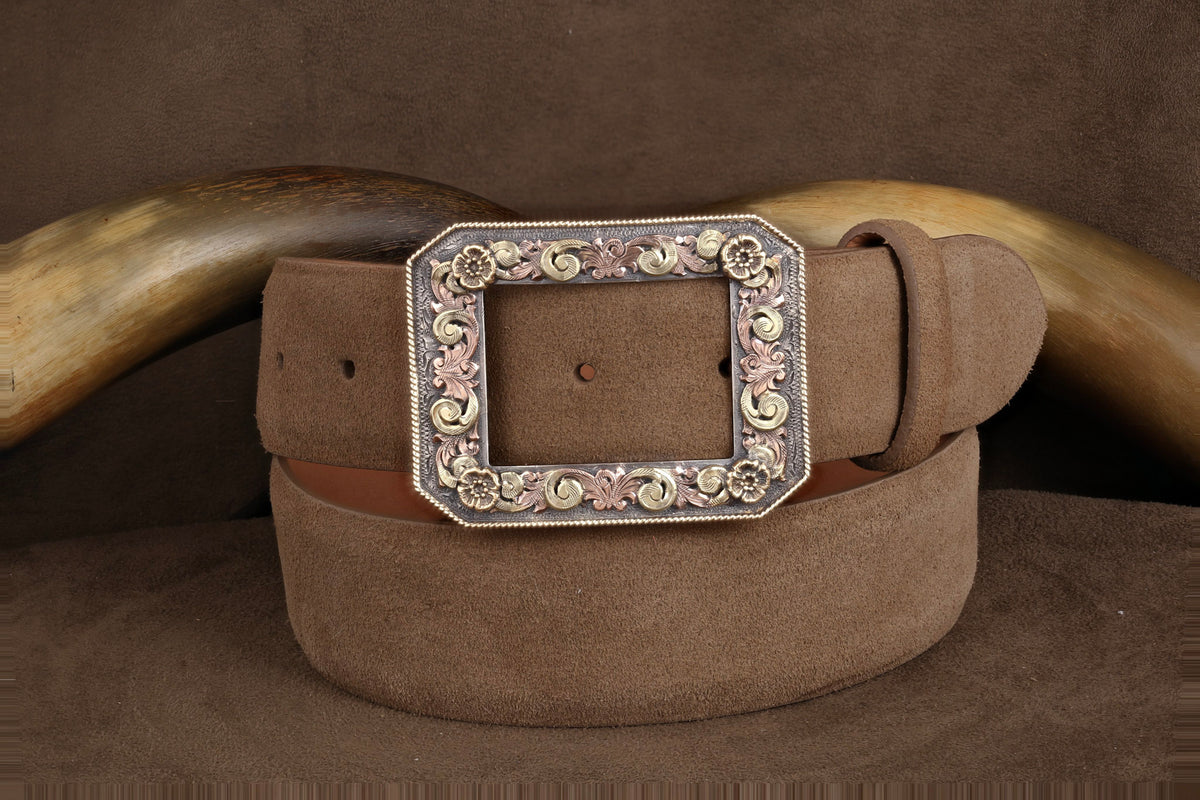 Garrison 1805 Tri-Gold Overlay with Flowers