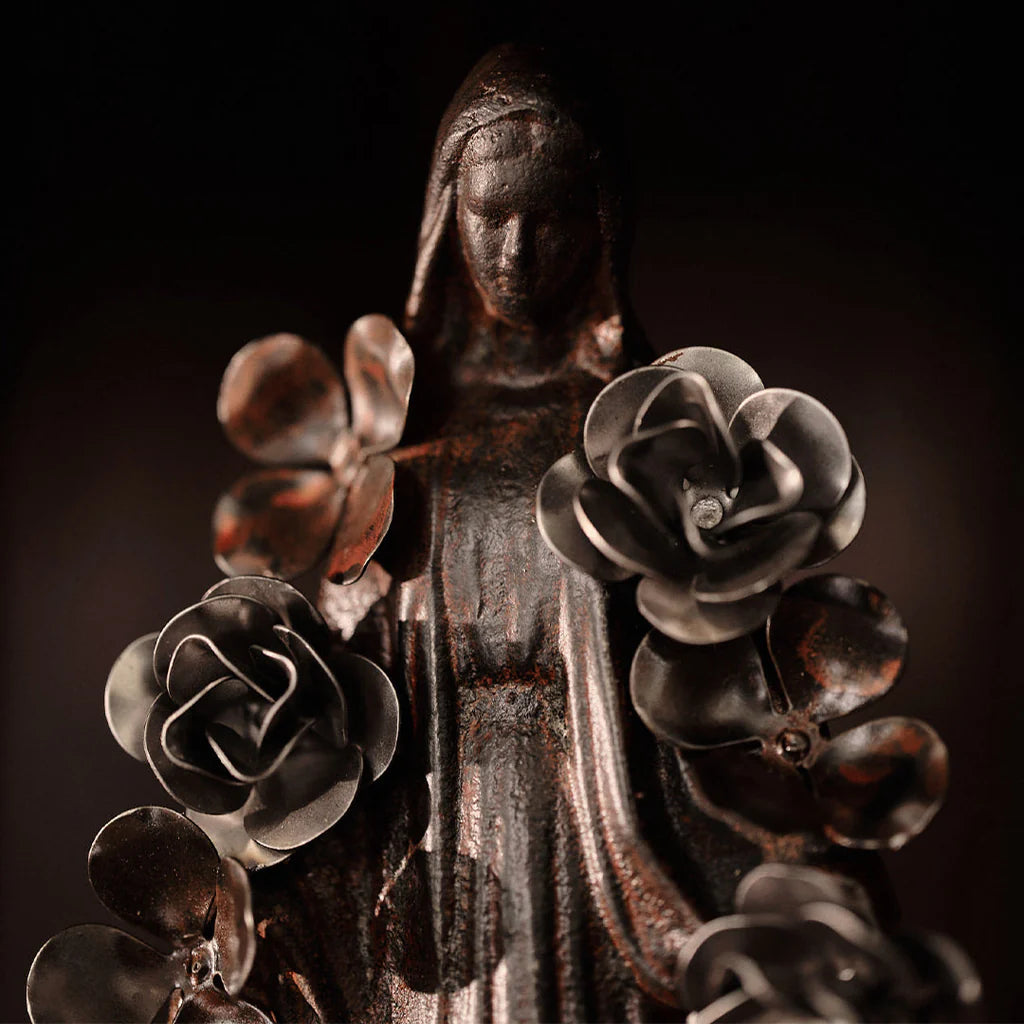 Virgen con Flores
