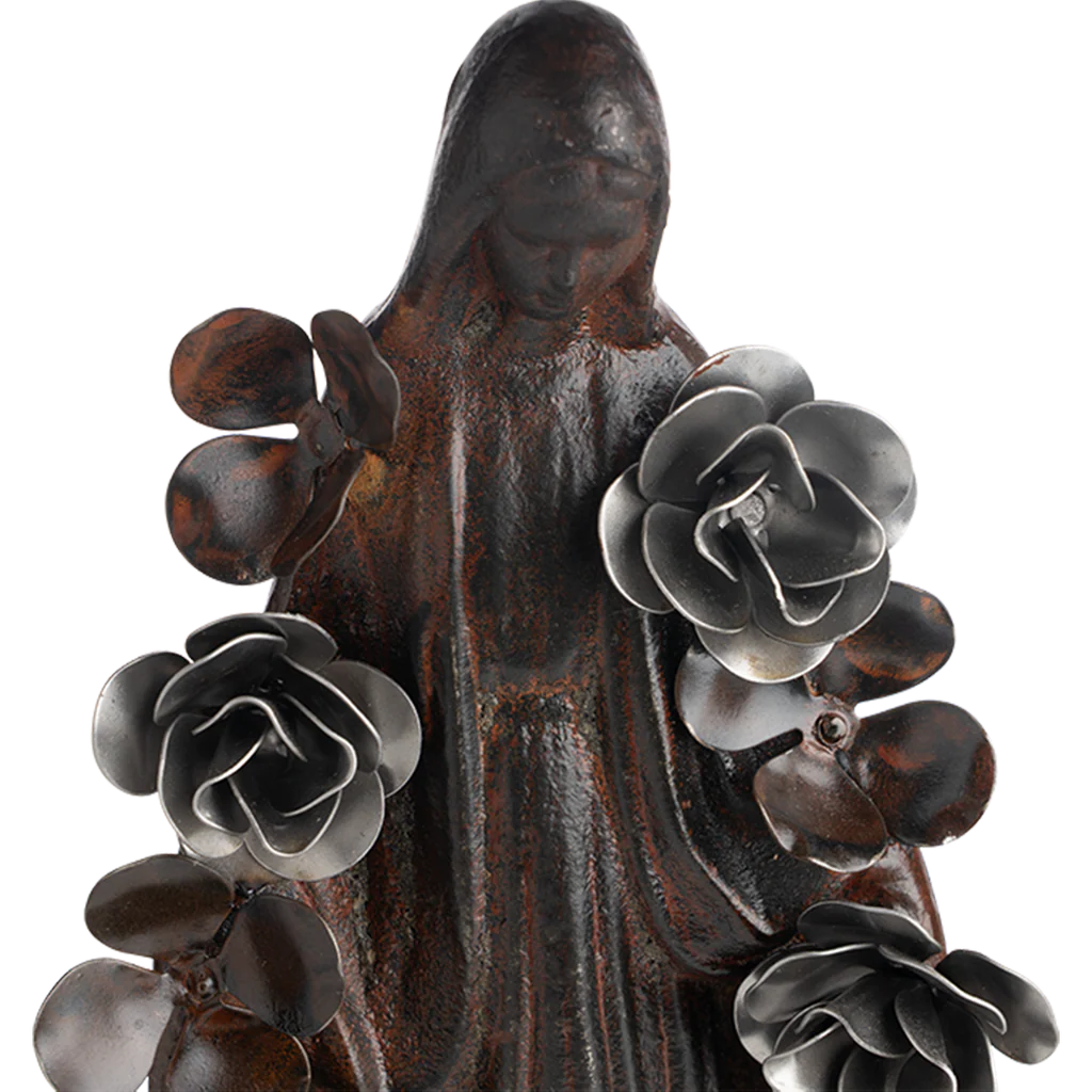 Virgen con Flores