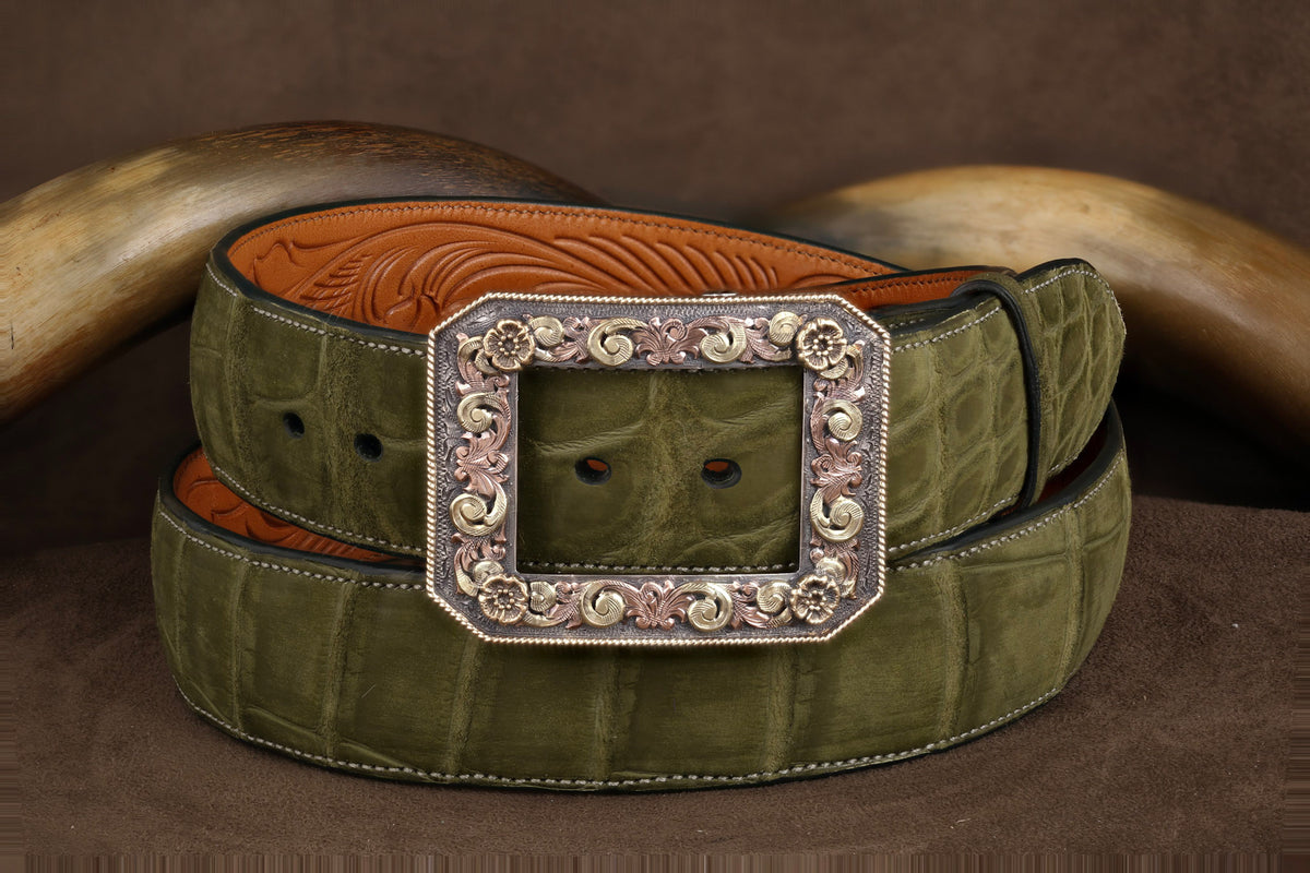 Garrison 1805 Tri-Gold Overlay with Flowers