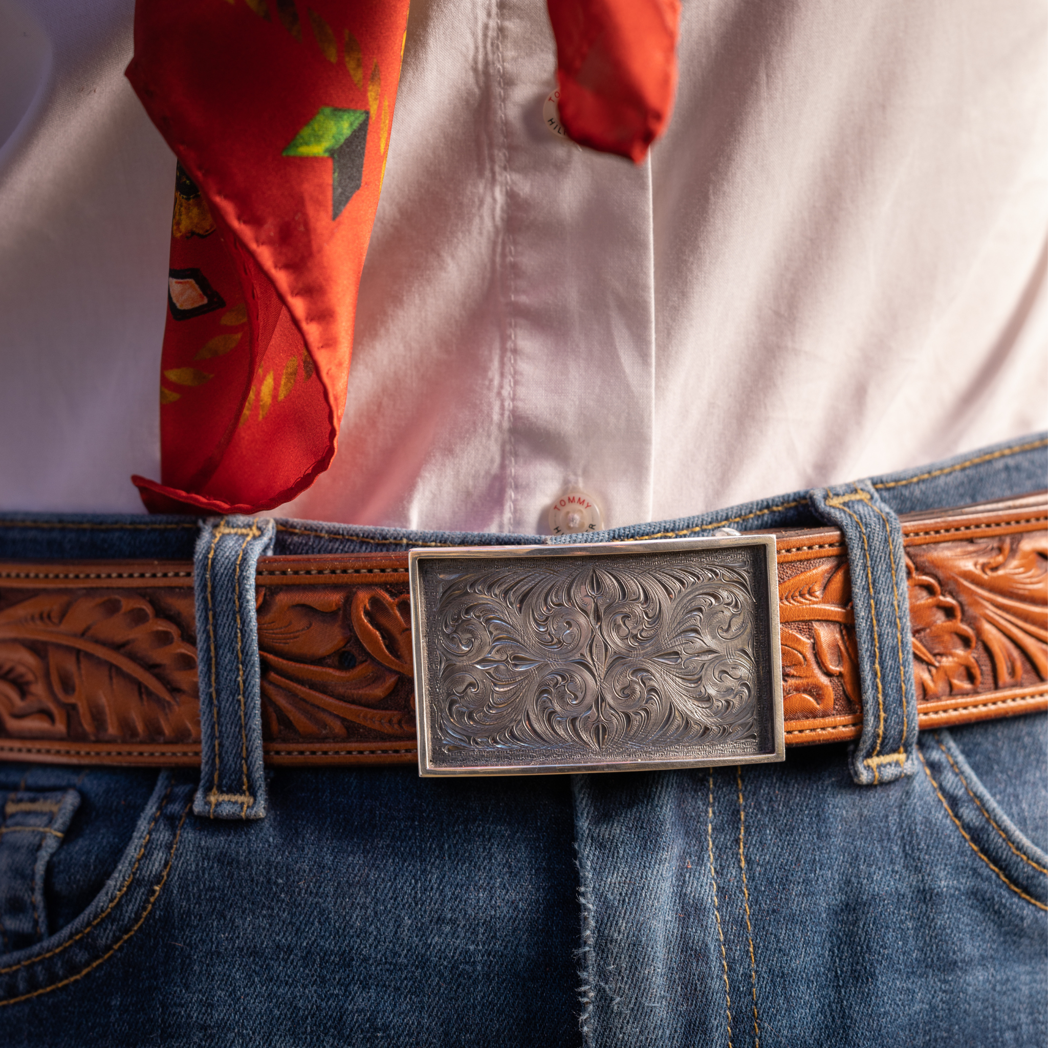 Zapata Sterling Hand-Engraved Trophy Buckle | Clint Orms – Clint