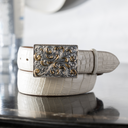 Brandes 1805 Sterling &  14-Karat Gold Overlay Trophy Buckle