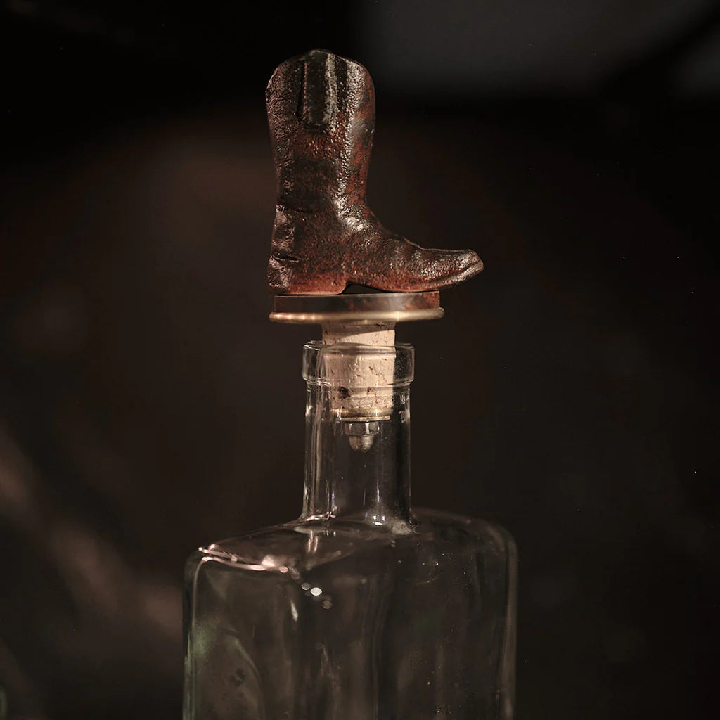 Wayne Cowboy Boot Decanter