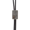 Bolo 1853 Sterling Rectangular Bolo with Gold Fly