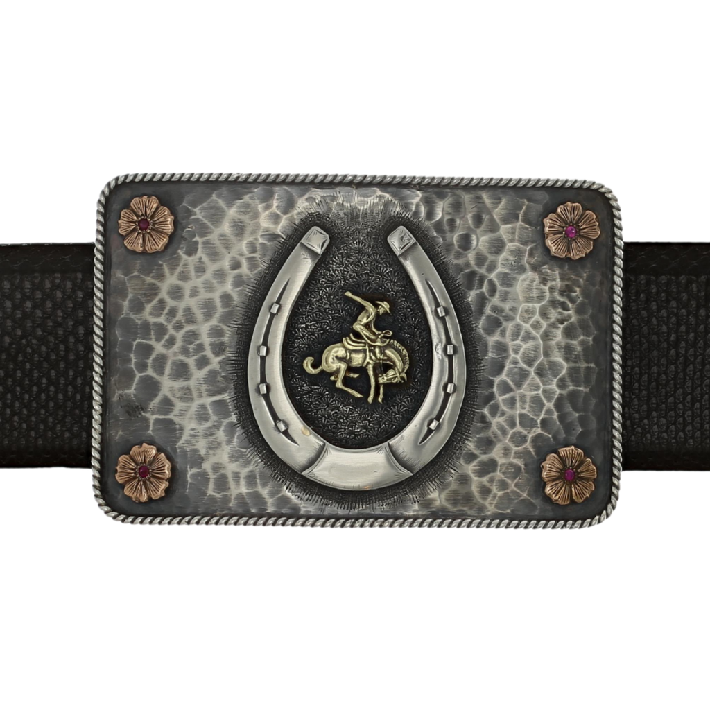 Bowie 1400 Lucky Bucking Bronc Trophy Buckle - Clint Orms