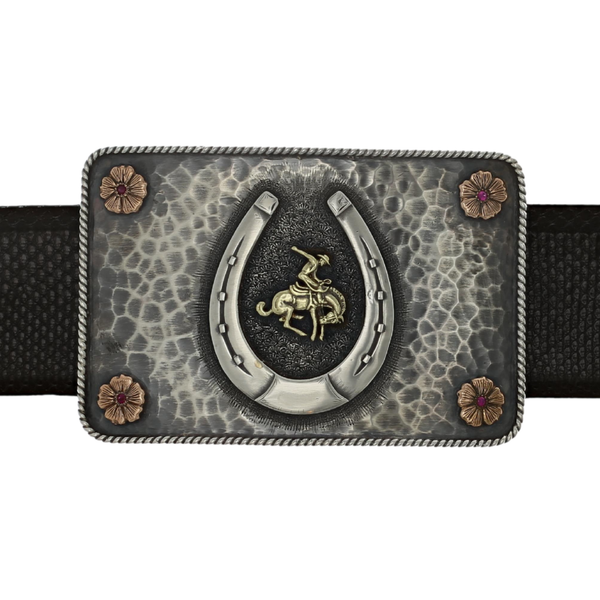 Bowie 1400 Lucky Bucking Bronc Trophy Buckle – Clint Orms
