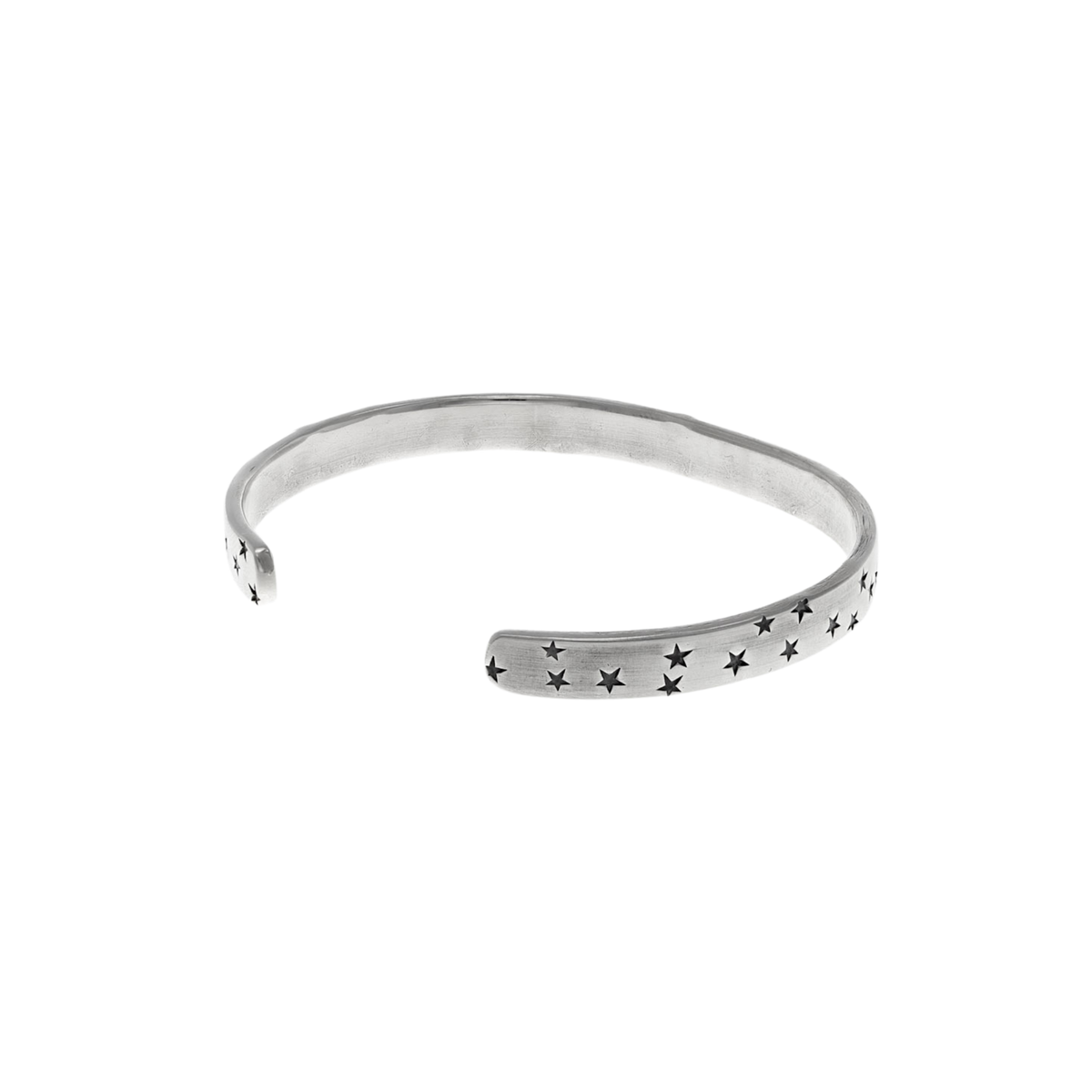 Bracelet 1430 Small Sterling Silver Hammered Star