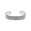 Bracelet 1448 Hammered with Turquoise Ends