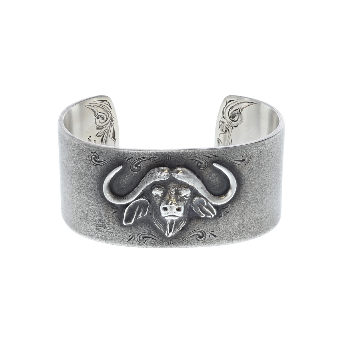 Bracelet 1507 Sterling Cape Buffalo