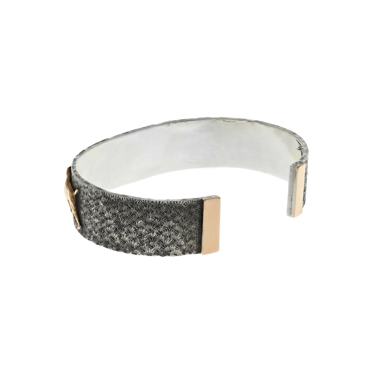 Bracelet 1602 Tri Gold Bird Dog Flushing Quail Bracelet