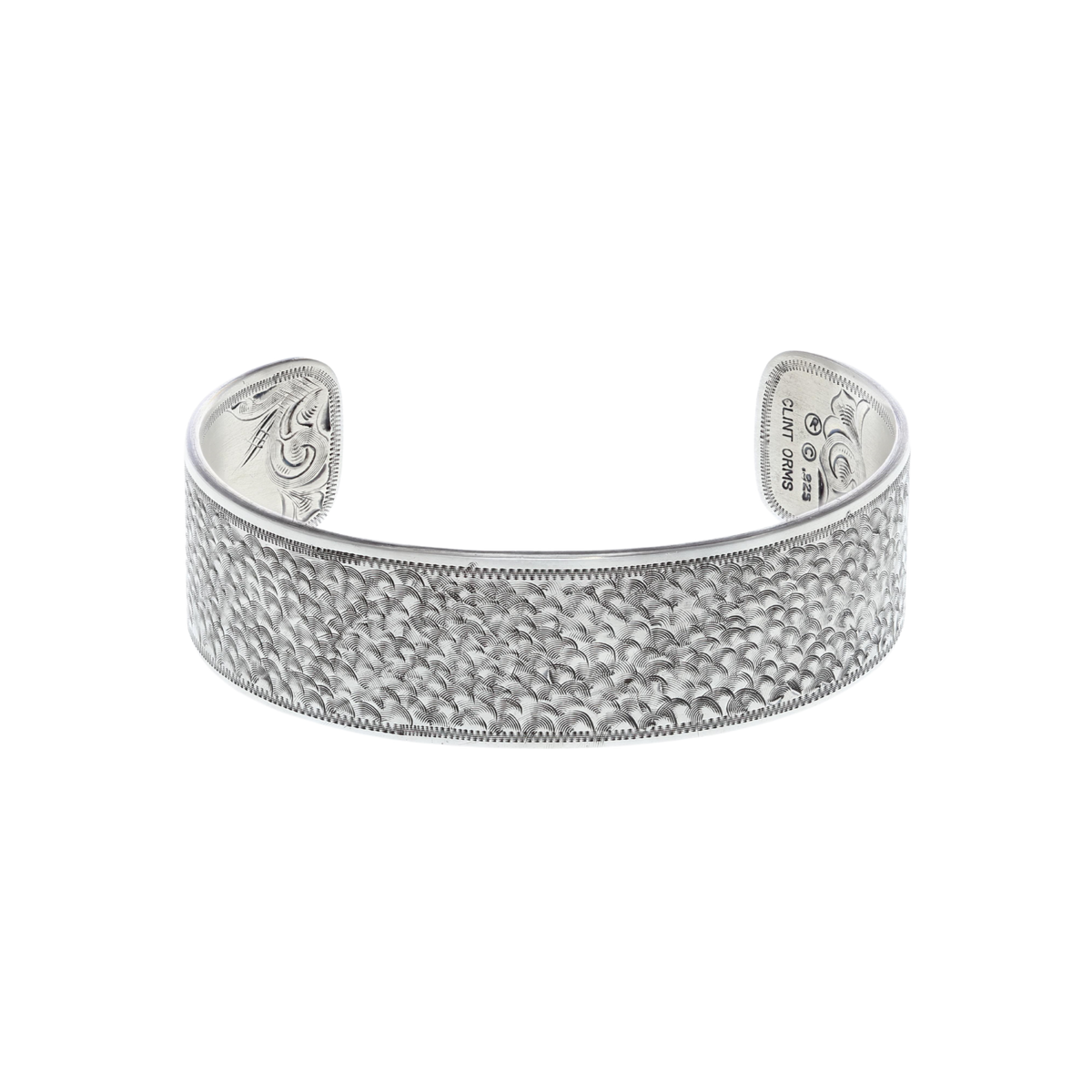 Bracelet 1703 Feather Engraved