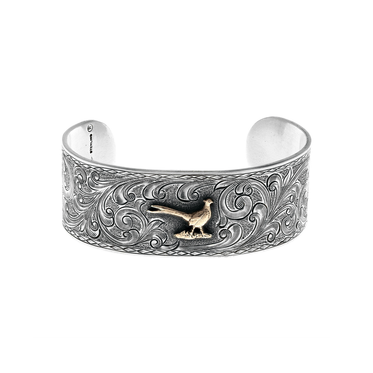 Bracelet 2000 Sterling &amp; Gold Pheasant