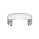 Bracelet 2105 Double Leaf Engraved Sterling Silver