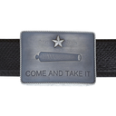 Brandes 1807 "Come and Take It" Texas Trophy Buckle