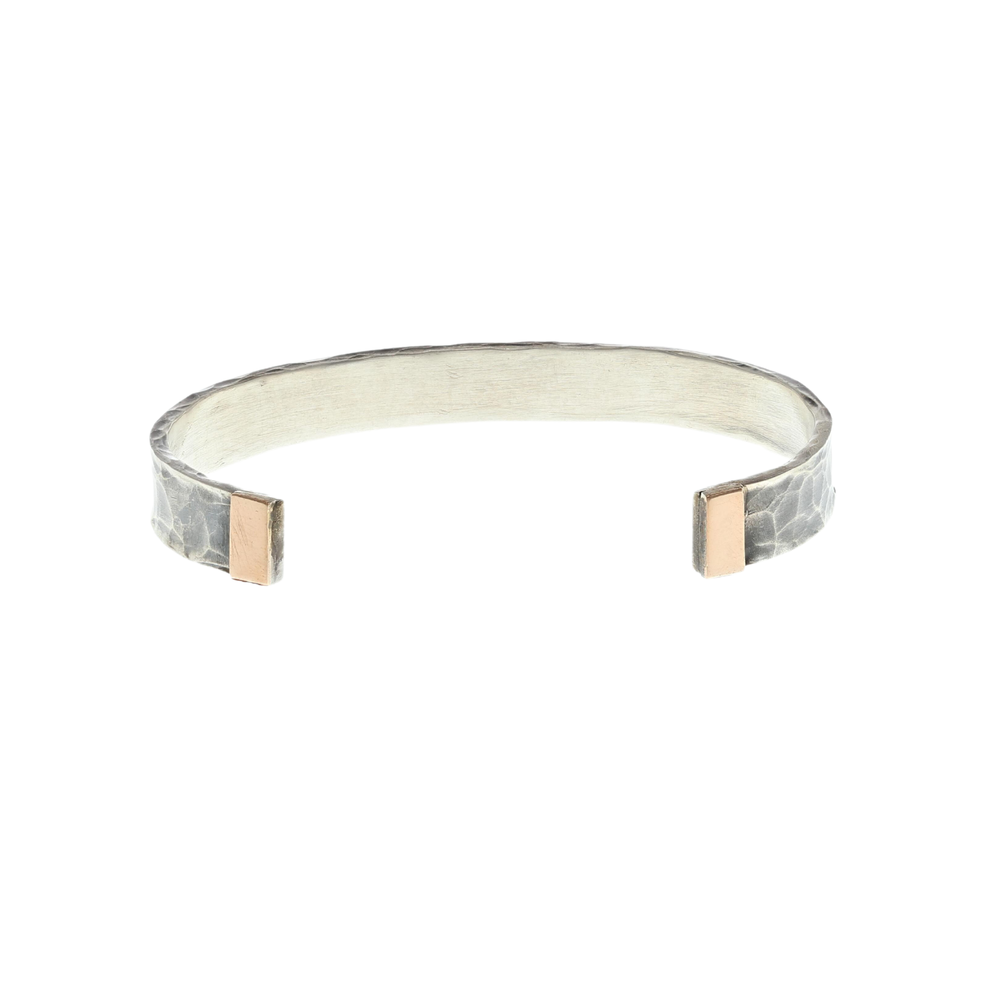 2024 New Design Hammered Bracelets Charms Link Bracelet Minimalist
