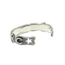 Bracelet 1812 Sterling Silver Scalloped Horseshoe & Arrowhead