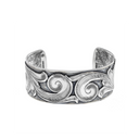 Bracelet 1860 Sterling Silver Scroll Overlays