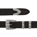 Clay 1805 Sterling Silver and Rose Gold Wire Buckle Set