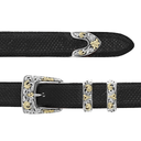 Clay 1848 Sterling & Gold Dress Buckle Set