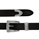 Cochran 1400 Sterling Hand Hammered Dress Buckle Set