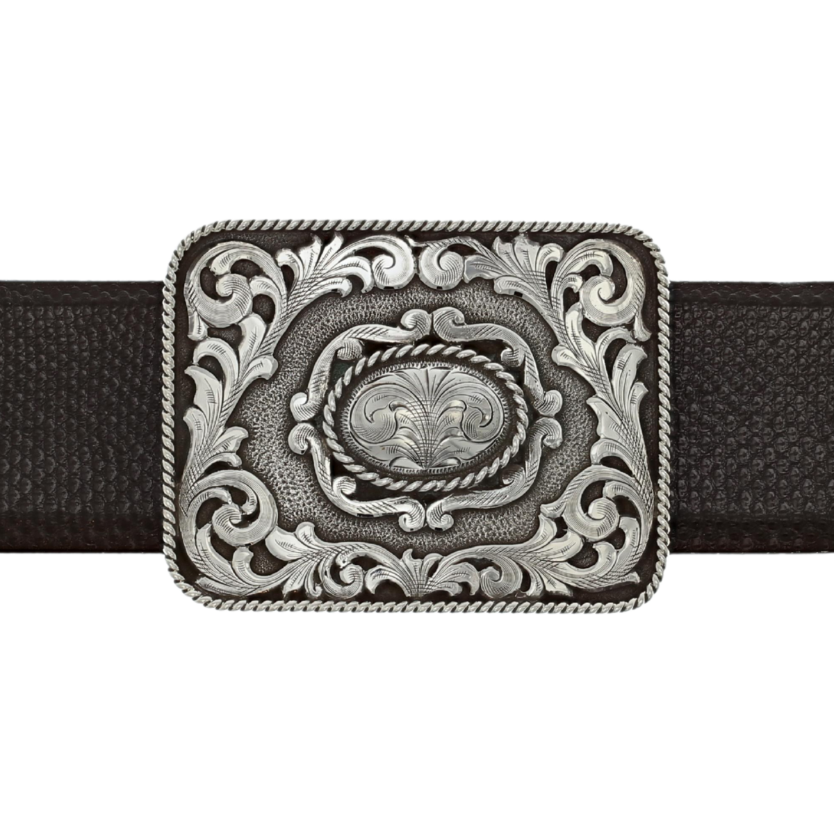Crane 1809 Sterling Silver Concha Trophy Buckle