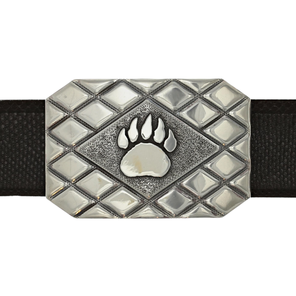 Crockett Maupin Sterling Silver Paw Trophy Buckle – Clint Orms