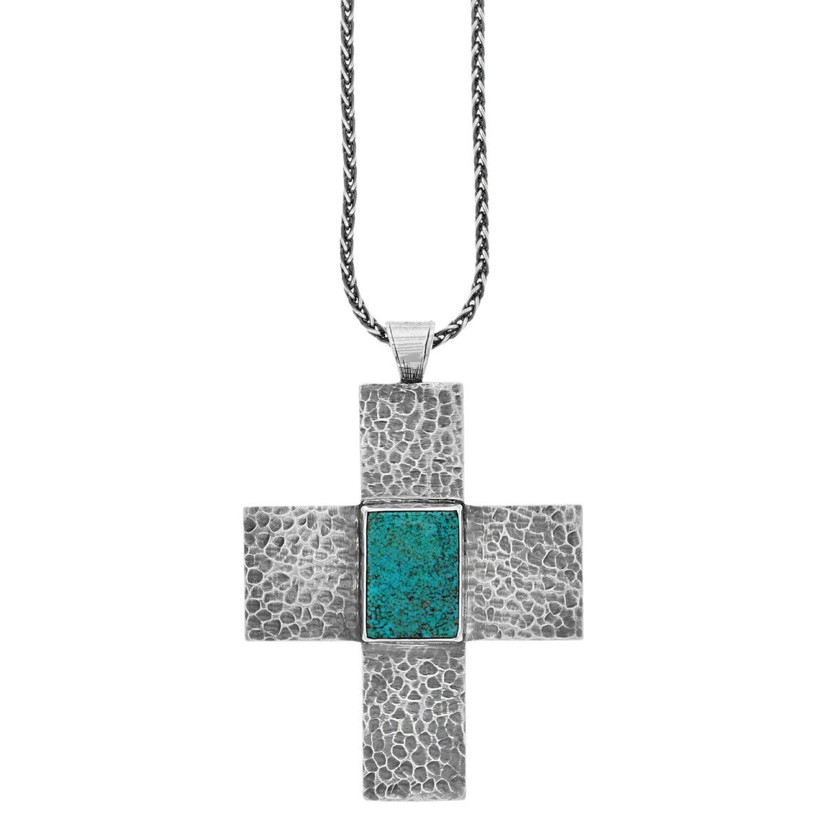 Cross 2002 Wide Hammered Turquoise
