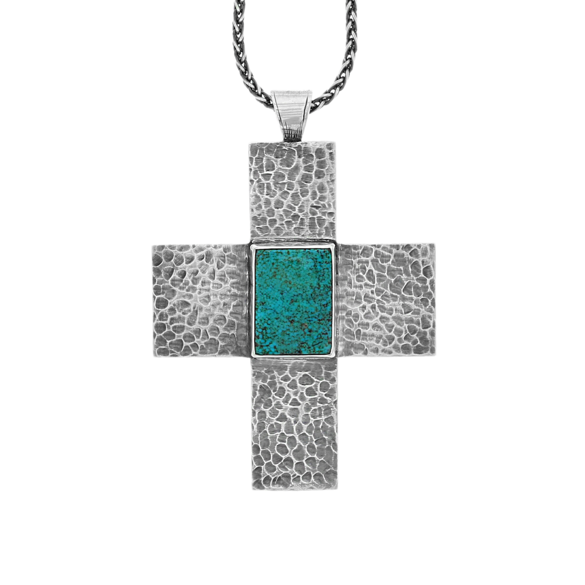 Cross 2002 Wide Hammered Turquoise