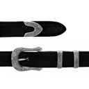 Dallas 1851 Sterling Western Buckle Set