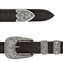 Fort Bend 1803 Ranger Buckle Set - Clint Orms Engravers 