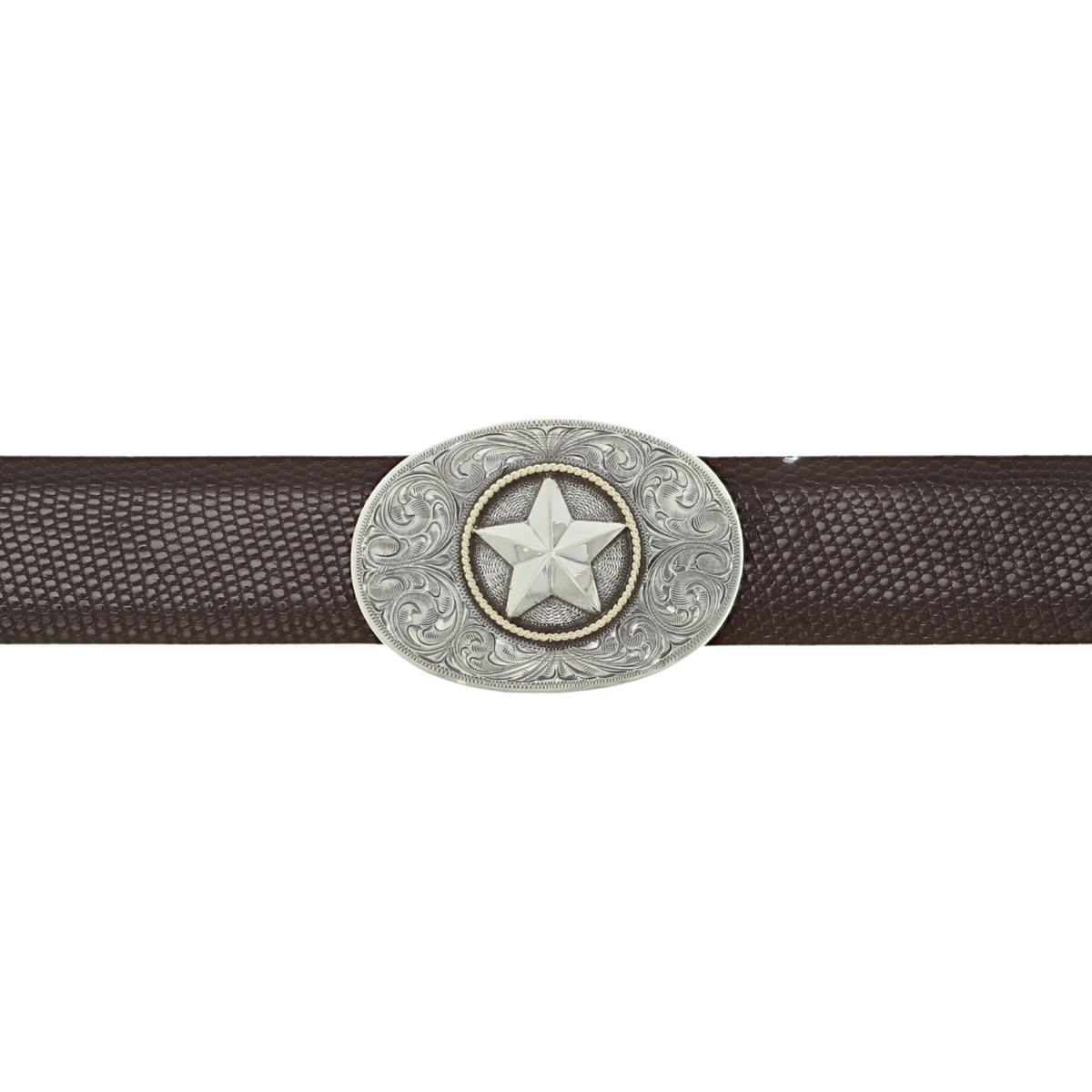 Hunt 1801 Sterling Star Trophy Buckle