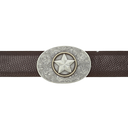 Hunt 1801 Sterling Star Trophy Buckle