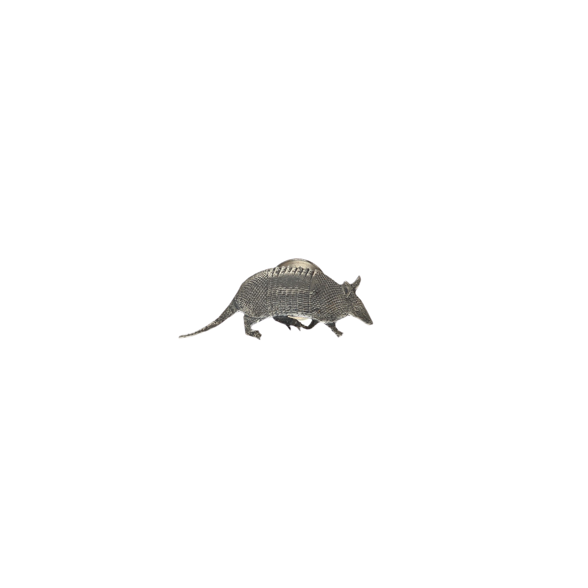 Hat Pin 1810 Sterling Silver Armadillo