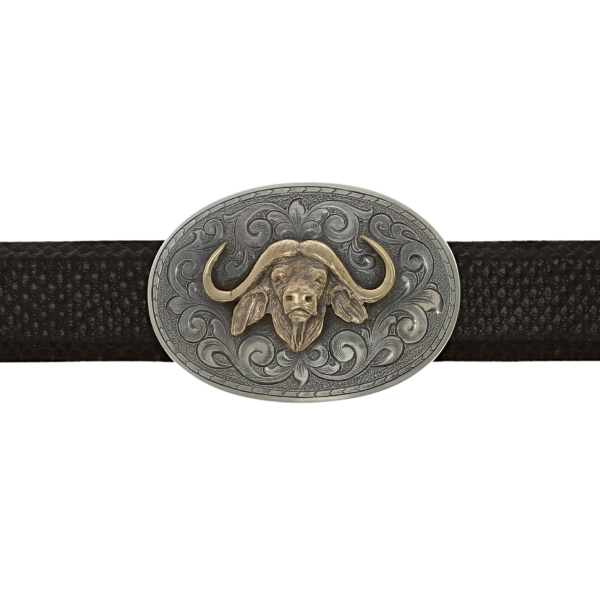 Hunt 1816 Gun Engraved Gold Buffalo