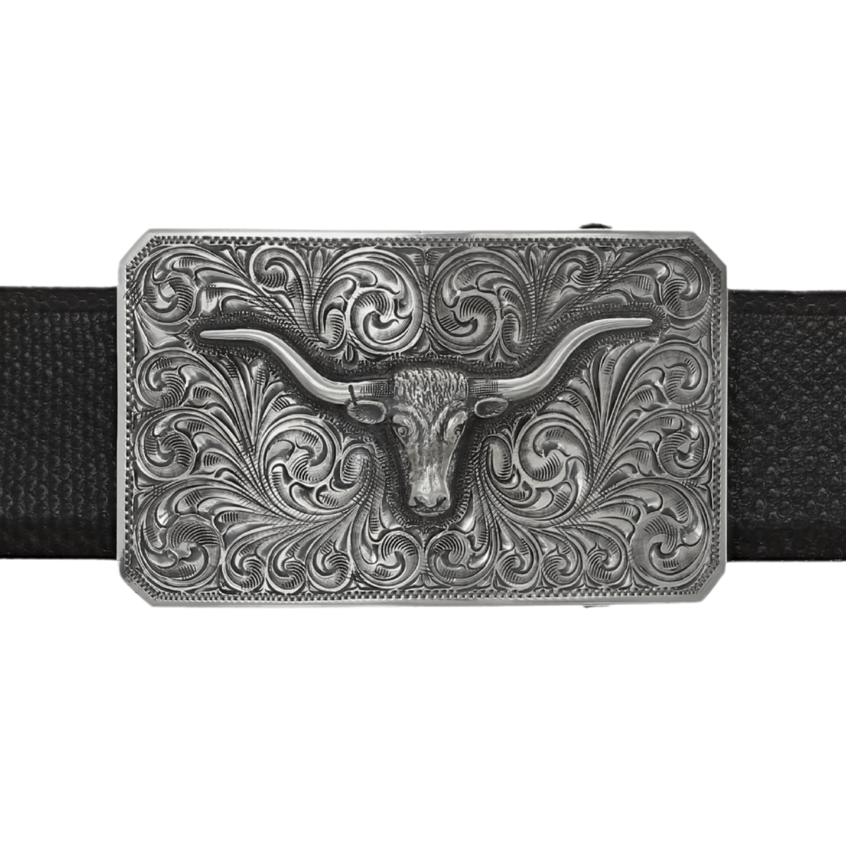 Jasper 1802 Sterling Engraved Longhorn