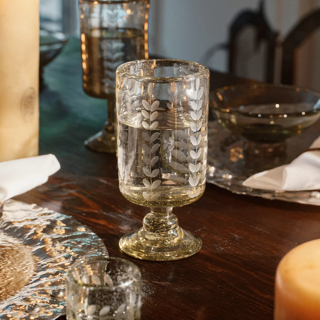 Vidrio d&#39; Laurel Stemware