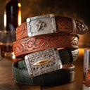 Martin 1836 Sterling & Tri-Gold Fly Trophy Buckle