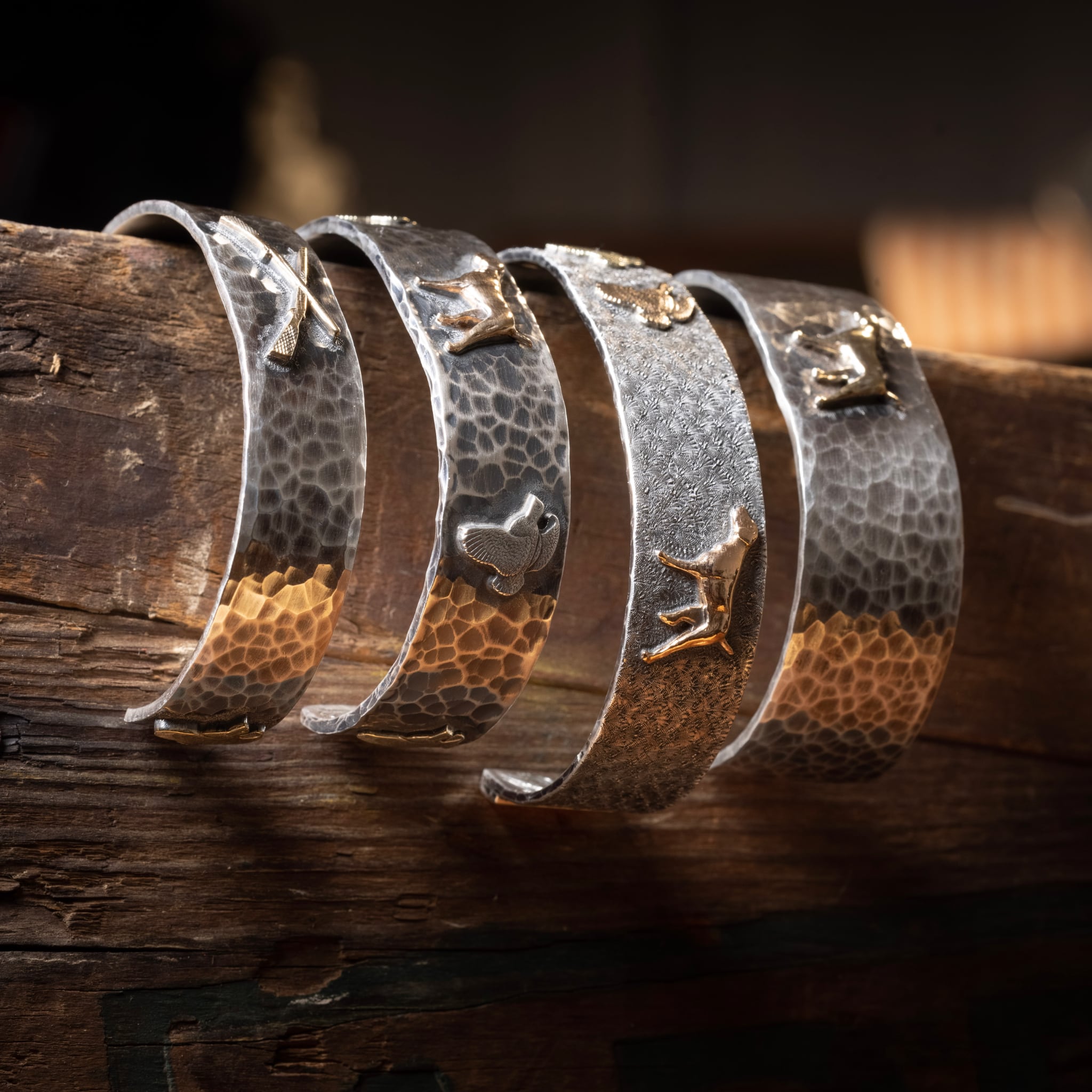 1421 Hammered Shotgun & Fishing Rod Bracelet – Clint Orms