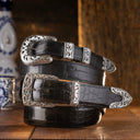 Galveston 2014 Sterling Silver Buckle Set
