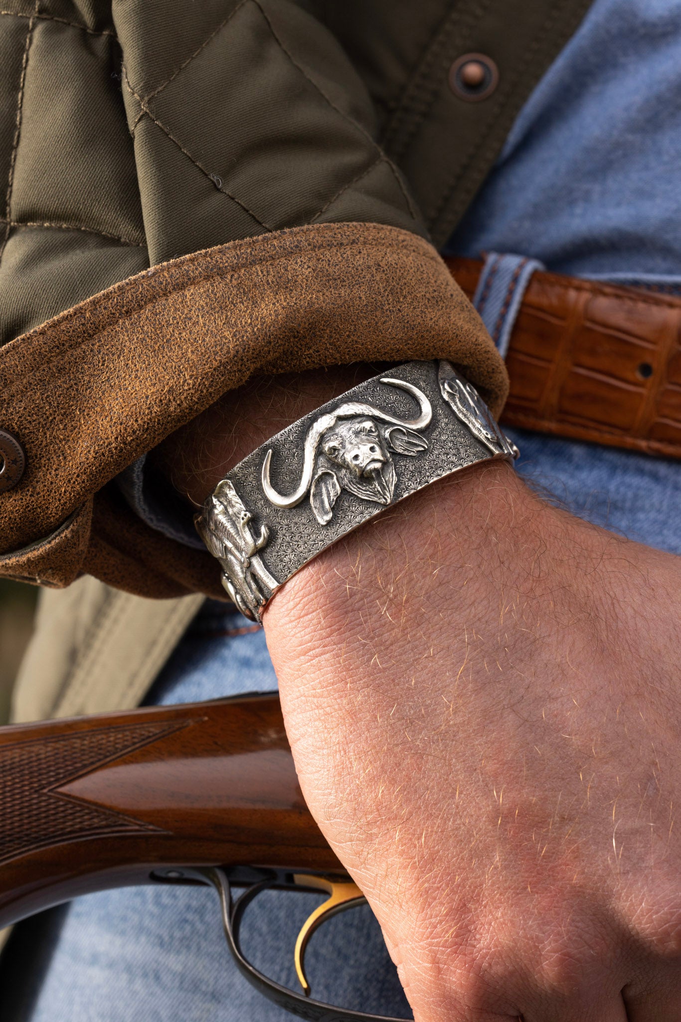 Safari Bracelet Big Five – Clint Orms Engravers & Silversmiths